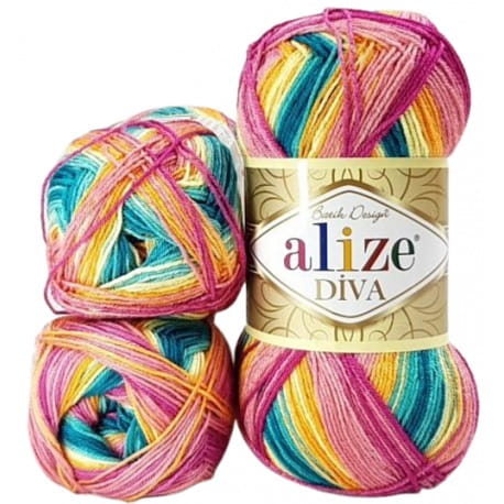 Alize Diva Batik Design 4572