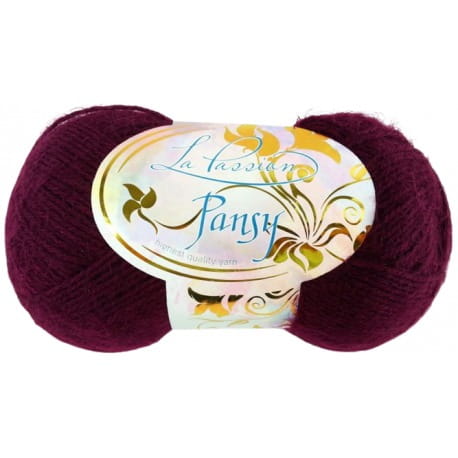 La Passion Pansy 34 śliwkowy