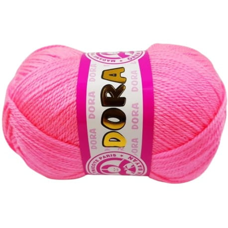 Madame Tricote Dora 040 neonowy róż