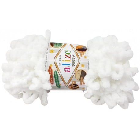 Alize Puffy 55 biały