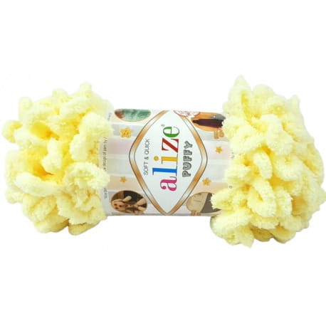 Alize Puffy 13 jasny żółty