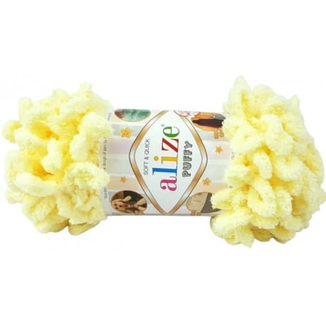 Alize Puffy 13 jasny żółty