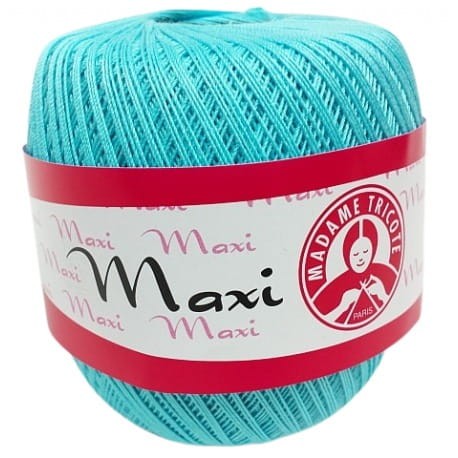 MAXI Madame Tricote 5353 jasny turkusowy