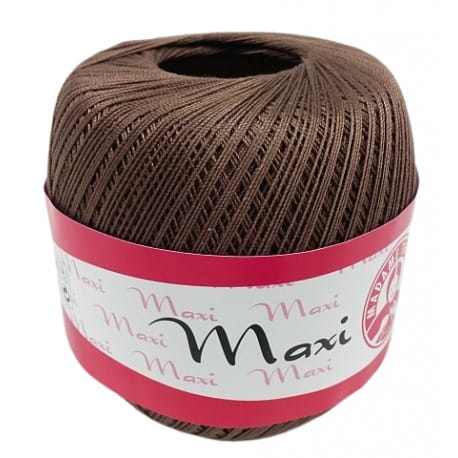 MAXI Madame Tricote 4655 ciemny brązowy