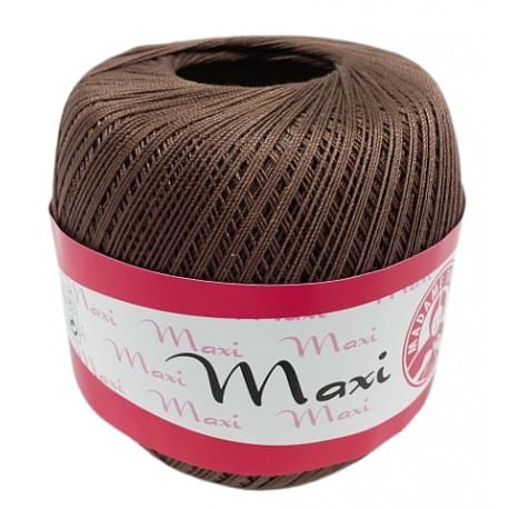 MAXI Madame Tricote 4655 ciemny brązowy