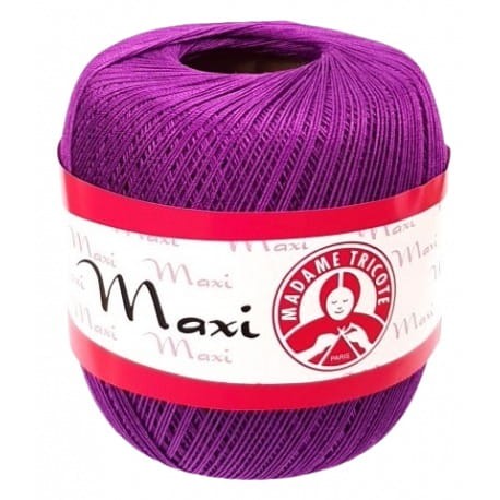 MAXI Madame Tricote 4937 ciemny fioletowy