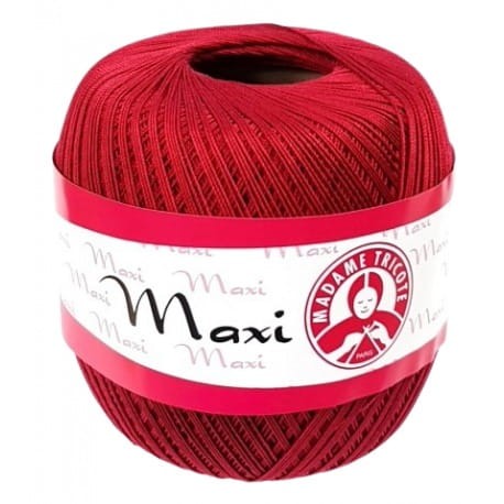 MAXI Madame Tricote 5522 wiśniowy