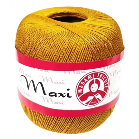 MAXI Madame Tricote 6340 musztardowy
