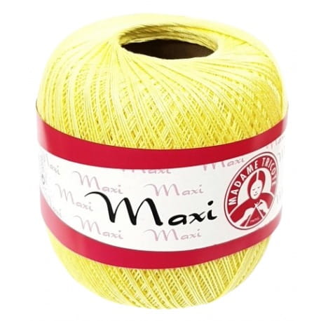 MAXI Madame Tricote 6303 jasny żółty