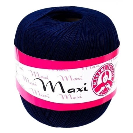 MAXI Madame Tricote 4909 granatowy