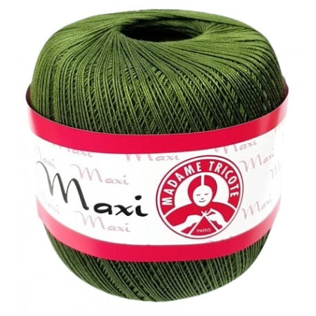 MAXI Madame Tricote 4941 zgniła zieleń