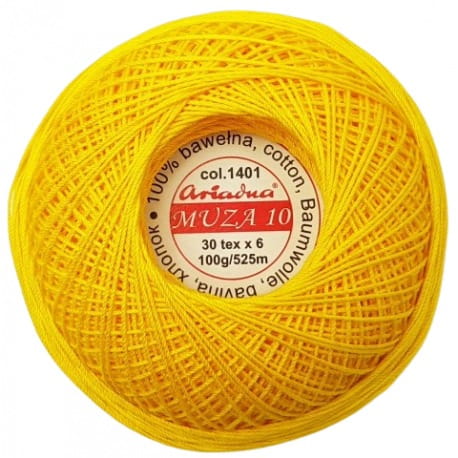 Muza 10 Ariadna 1401 żółty