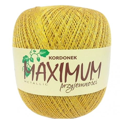 Maximum Metallic Opus 1726 złoty ze złotą nitką