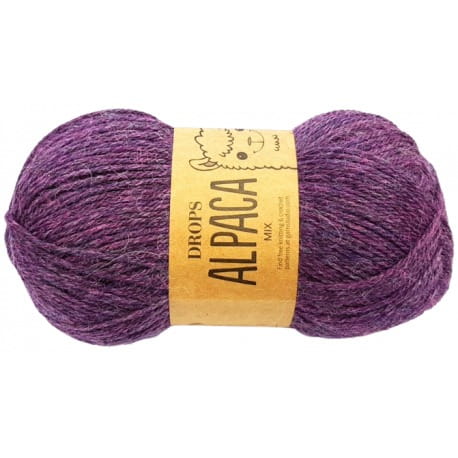 Drops Alpaca Mix 9023 fioletowy