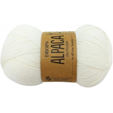 Drops Alpaca 1101 biały