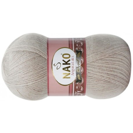 Nako Angora Luks 3079 perłowy