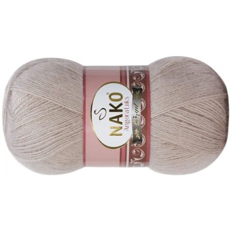 Nako Angora Luks 10344 jasny beżowy