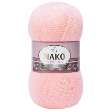 Nako Angora Luks 11502 pastelowy róż
