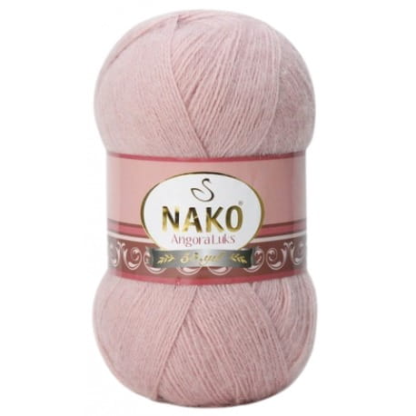 Nako Angora Luks 11183 stary róż