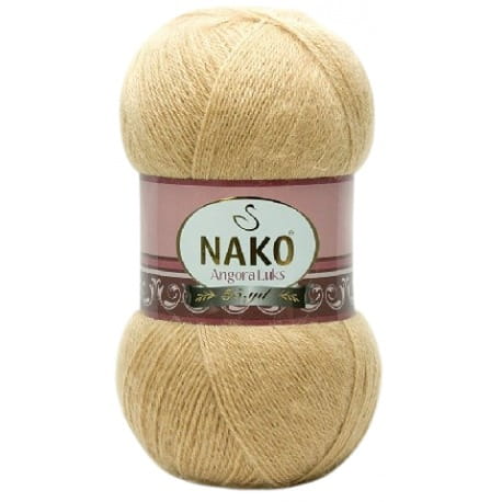 Nako Angora Luks 6944 jasny karmelowy