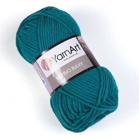 YarnArt Merino Bulky 11448 szmaragdowy