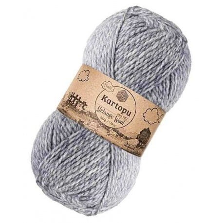 Kartopu Melange Wool K9001