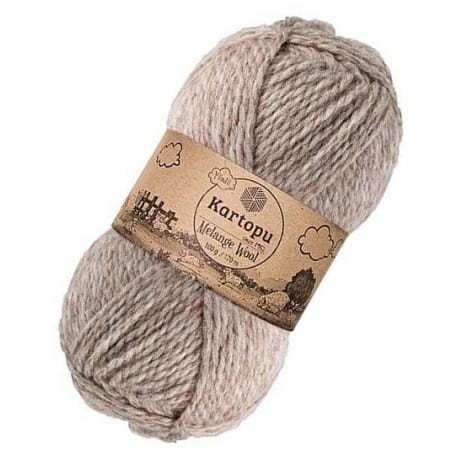 Kartopu Melange Wool K9002