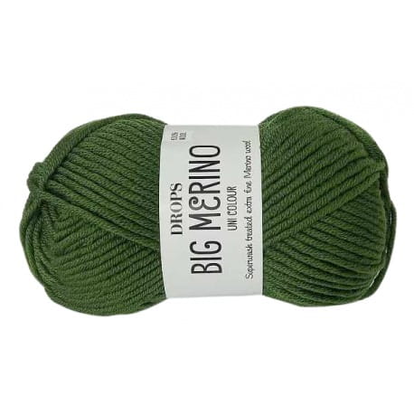 Drops Big Merino 14 zielony