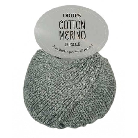 Drops Cotton Merino 20 popiel
