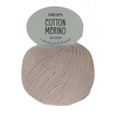Drops Cotton Merino 28 pudrowy