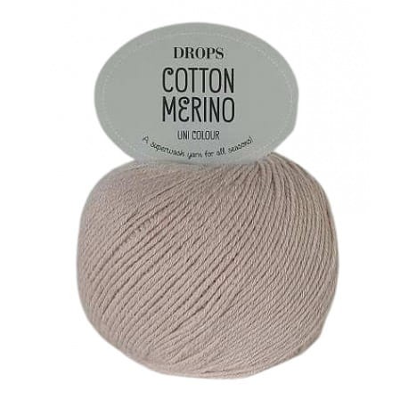 Drops Cotton Merino 28 pudrowy