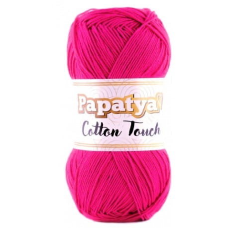 Papatya Cotton Touch 270 amarantowy (50g)