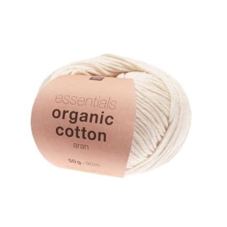 Rico Design Essentials Organic Cotton Aran 002