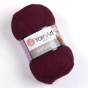 YarnArt Shetland 523 bordowy