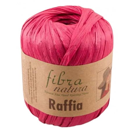 Raffia Fibra Natura 116-27 amarantowy
