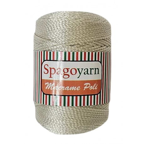 Macrame Poly 3 Spagoyarn 100% poliester 15