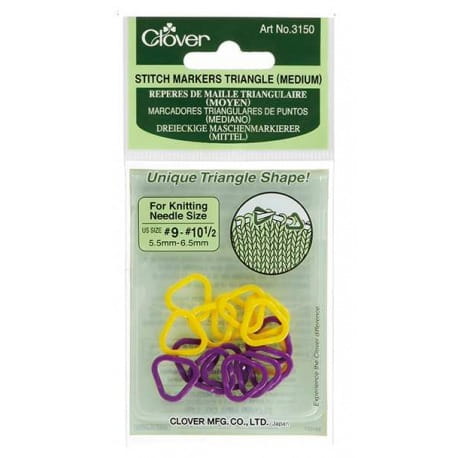 Znaczniki do robótek CLOVER trójkąt