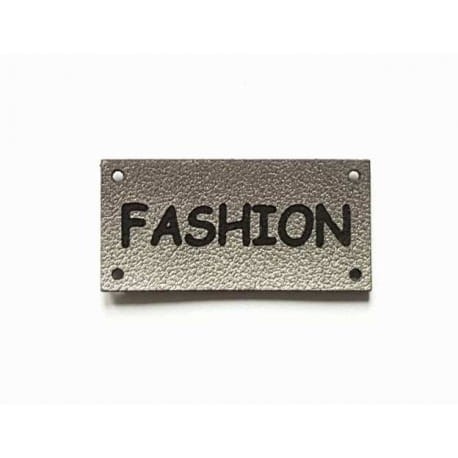 Naszywka skórzana Hand Made 36 "fashion" 15x30mm