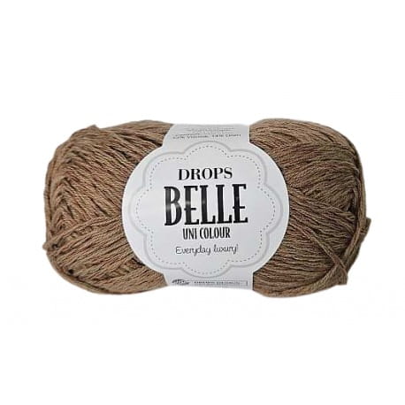 DROPS Belle 25 brązowy