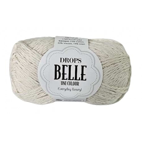 DROPS Belle 26 perłowy