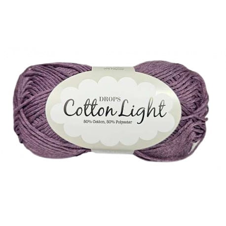 DROPS Cotton Light 24 fioletowy