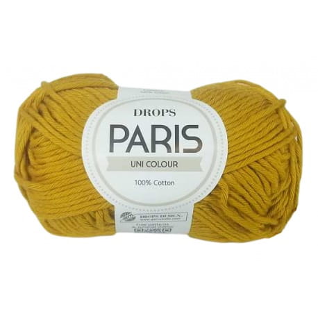 DROPS Paris 41 musztardowy