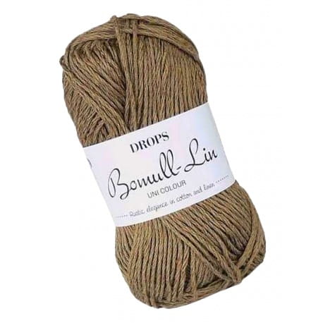 DROPS Bomull-Lin 05 brązowy
