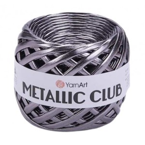 YarnArt Metallic Club 8104 stalowy