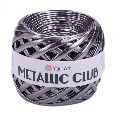 YarnArt Metallic Club 8104 stalowy