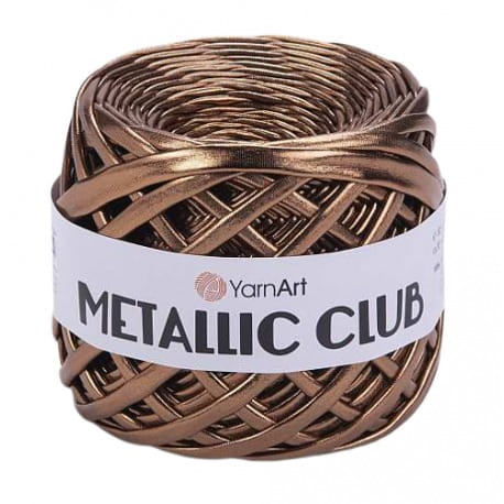 YarnArt Metallic Club 8108 brązowy