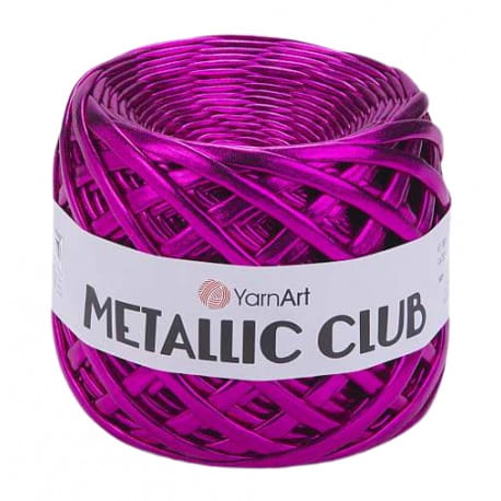 YarnArt Metallic Club 8111 fuksja
