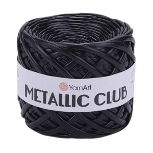 YarnArt Metallic Club 8120 czarny