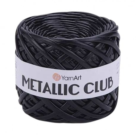 YarnArt Metallic Club 8120 czarny