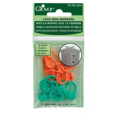 Znaczniki do robótek CLOVER agrafka małe